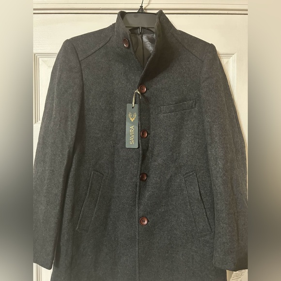 savira Other - Savira • Wool Coat • Grey Men’s Size 46 (US XL)